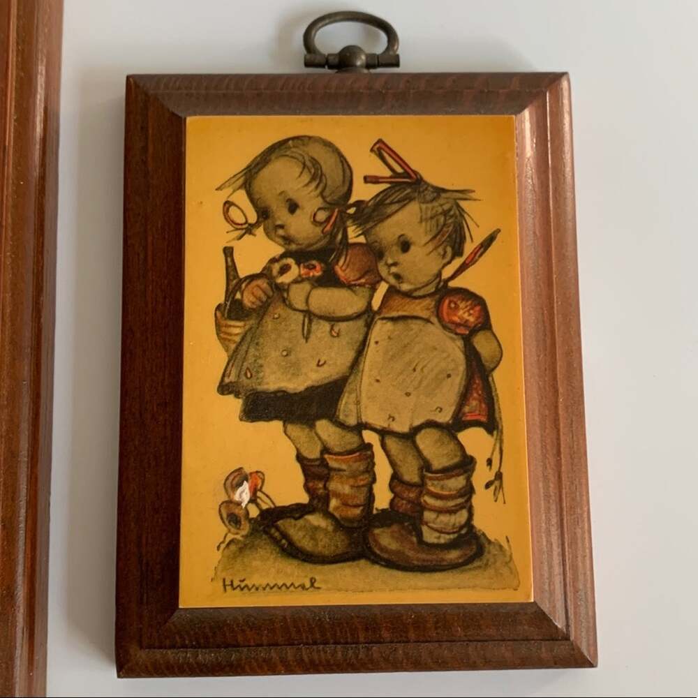 3 Hummel Wood Plaques - Picture 2 of 11